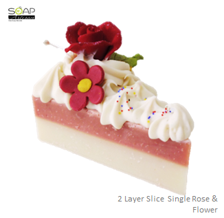 Soap Artisan | 2 Layer Cake Slice