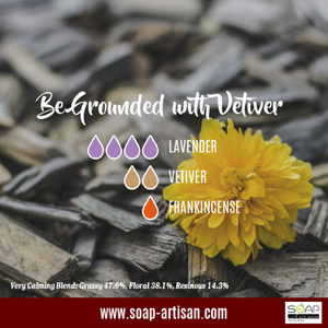 Soap Artisan | Be Grounded with Vetiver Essential Oil Blend