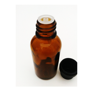 Soap Artisan | Dark Amber Glass Bottle With Plastic Hole Dropper