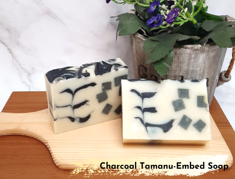 Soap Artisan | Charcoal Tamanu-Embed Soap