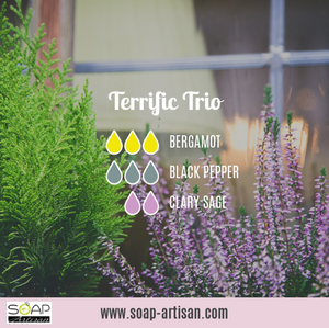 Soap Artisan | Citrus-Floral-Spicy Combo Blend with Black Pepper Essential Oil