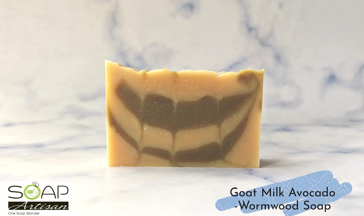 Goat Milk Avocado-Wormwood Soap 羊奶酪梨艾草抗敏滋润皂