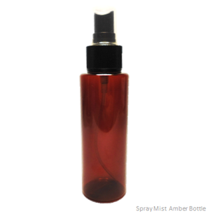 Soap Artisan | Amber Plastic Bottle W Spray Mist Cap