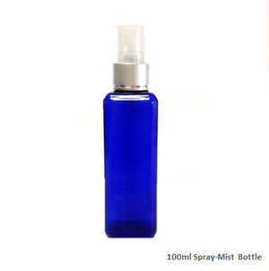 Soap Artisan | Blue Plastic Bottle W Silver Mist Cap