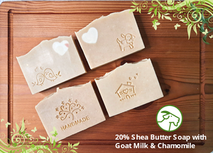 Soap Artisan | 20% Shea Butter Soap with Goat Milk