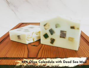 85% Olive with Dead Sea Mud Embed Soap 85%橄榄死海泥皂