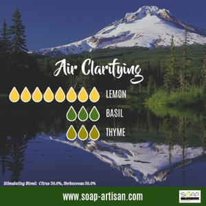 Soap Artisan | Air Clarifying Blend with Lemon, Basil and Thyme