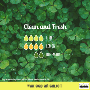 Soap Artisan | Clean and Fresh Essential Oil Blend with Lemon