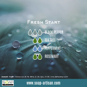 Soap Artisan | Fresh Start Blend with Black Pepper