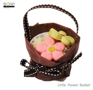 Soap Artisan | Little Flower Basket Cupcake Soap