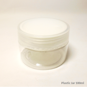 Soap Artisan | Plastic Jar Container With Transparent Cap