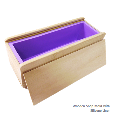 Wooden Soap Molds & Silicone Liners